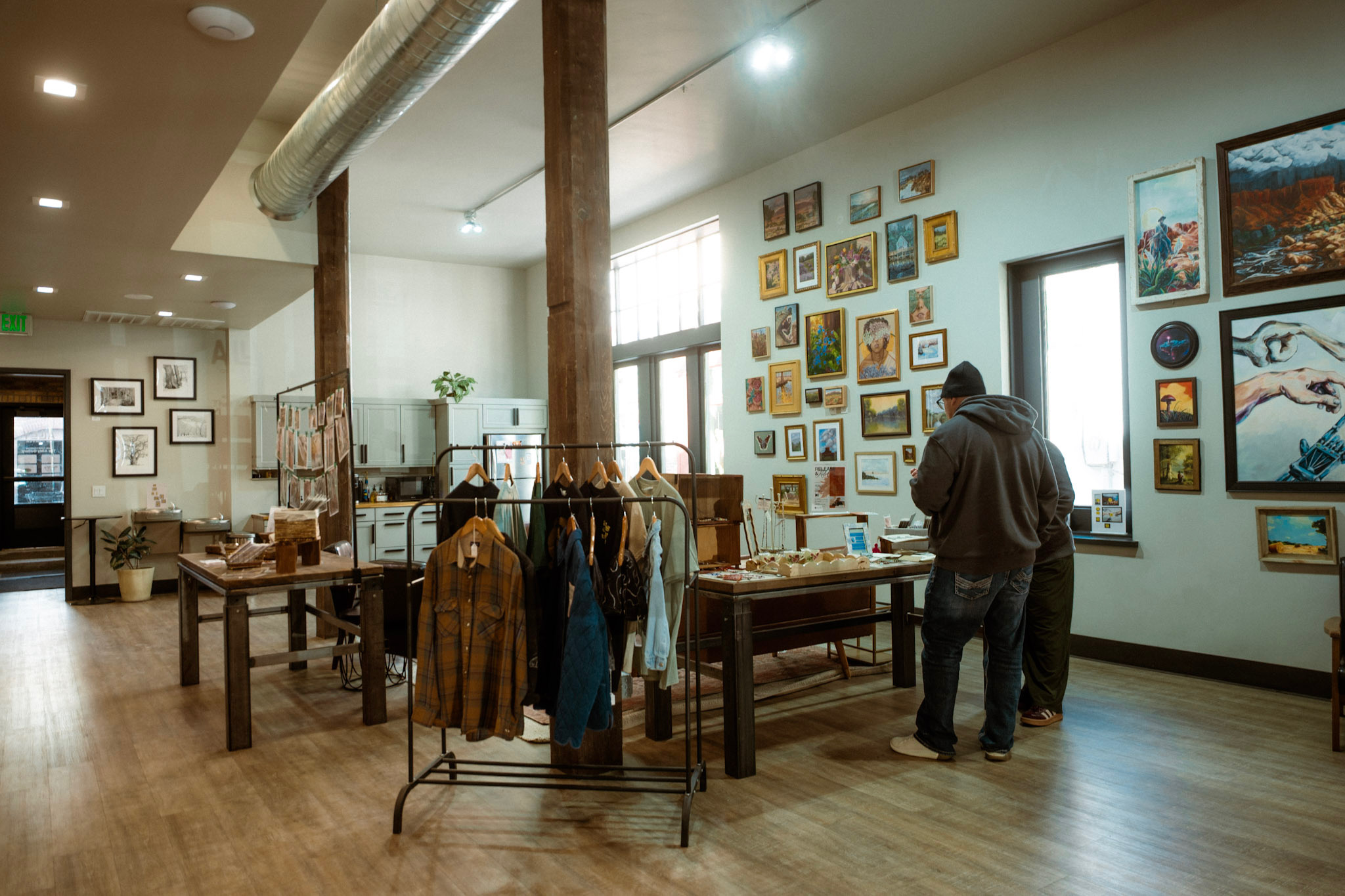 the alley main floor · downstairs